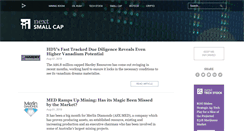Desktop Screenshot of nextsmallcap.com
